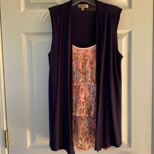 Cute, casual or dressy sleeveless summer top